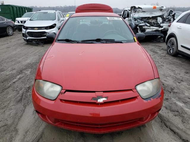 1G1JC52F937132219 - 2003 CHEVROLET CAVALIER RED photo 5