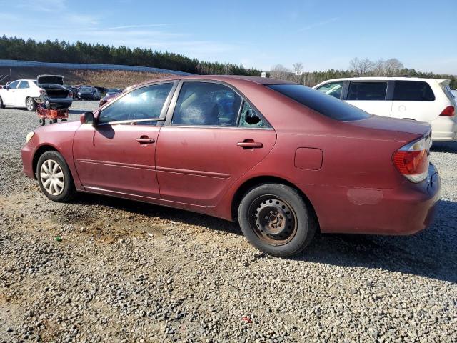 4T1BE30K25U032568 - 2005 TOYOTA CAMRY LE BURGUNDY photo 2