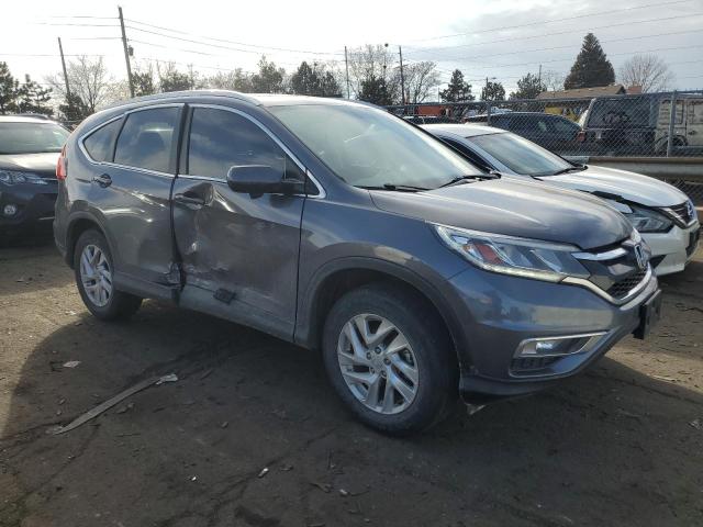 5J6RM4H74FL006860 - 2015 HONDA CR-V EXL GRAY photo 4