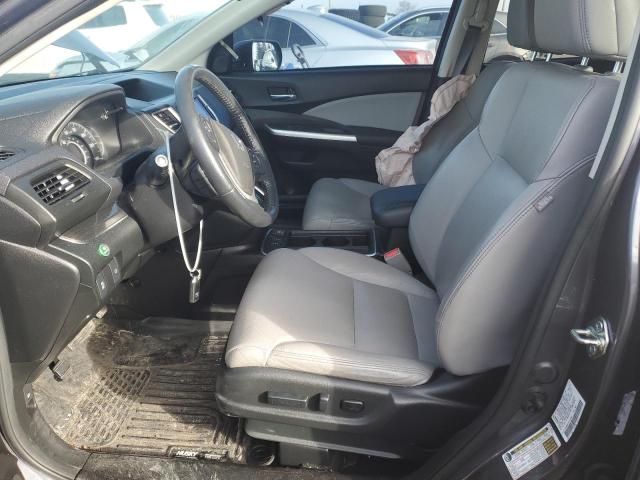 5J6RM4H74FL006860 - 2015 HONDA CR-V EXL GRAY photo 7