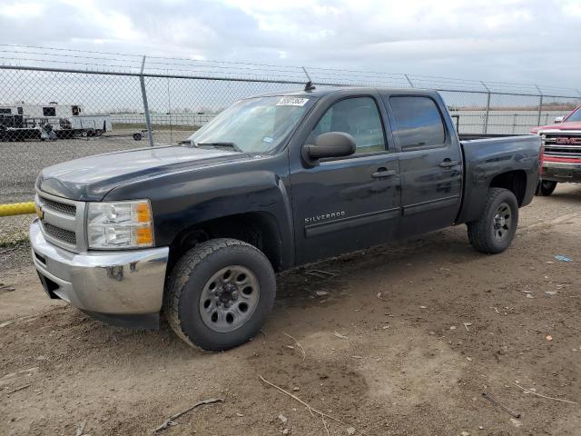 3GCPCSEA0CG268873 - 2012 CHEVROLET SILVERADO C1500 LT BLACK photo 1