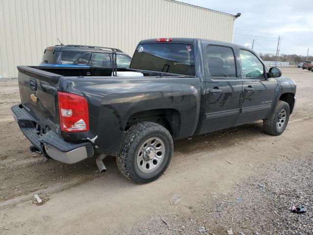 3GCPCSEA0CG268873 - 2012 CHEVROLET SILVERADO C1500 LT BLACK photo 3