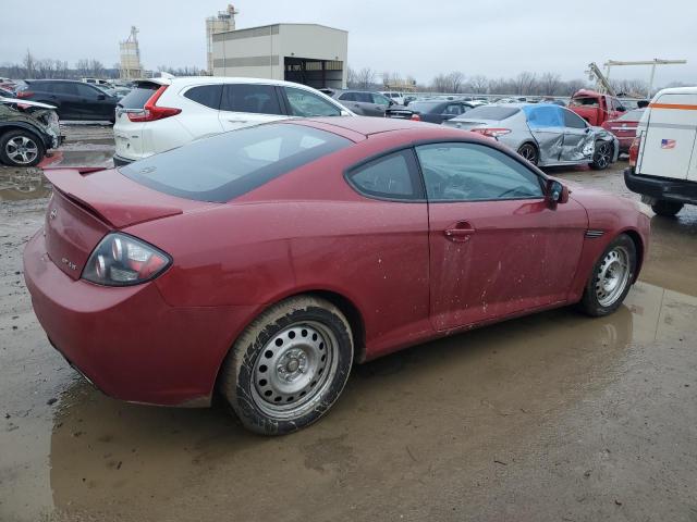 KMHHN66F07U238402 - 2007 HYUNDAI TIBURON GT MAROON photo 3