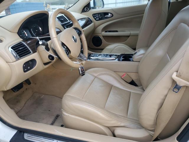 SAJWA4GB9ELB52231 - 2014 JAGUAR XK WHITE photo 7