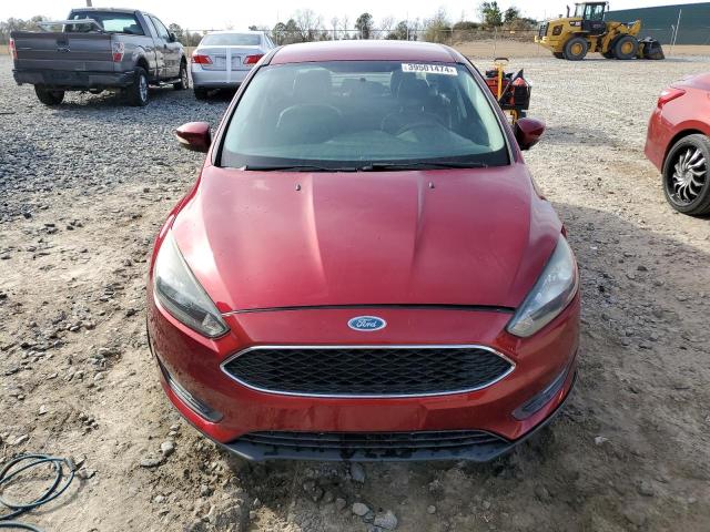 1FADP3F28FL308523 - 2015 FORD FOCUS SE RED photo 5