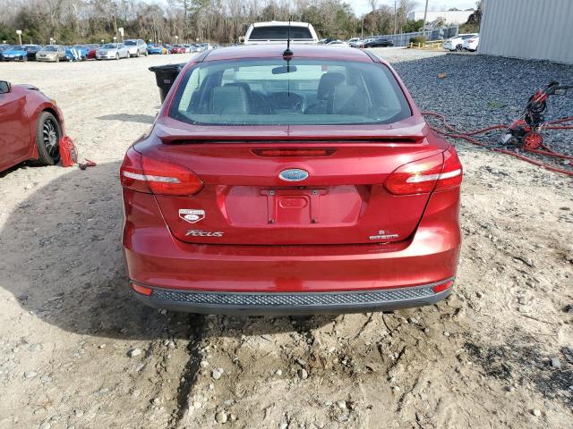 1FADP3F28FL308523 - 2015 FORD FOCUS SE RED photo 6