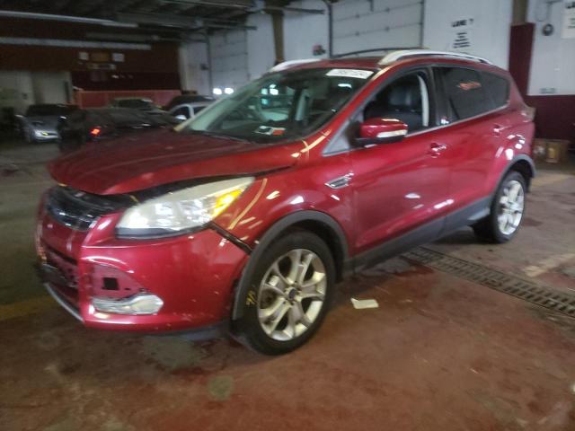 1FMCU9J91EUB20386 - 2014 FORD ESCAPE TITANIUM BURGUNDY photo 1