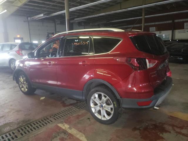 1FMCU9J91EUB20386 - 2014 FORD ESCAPE TITANIUM BURGUNDY photo 2