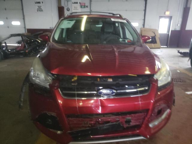 1FMCU9J91EUB20386 - 2014 FORD ESCAPE TITANIUM BURGUNDY photo 5