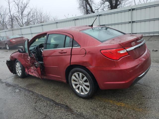 1C3CCBBG2DN704045 - 2013 CHRYSLER 200 TOURING RED photo 2