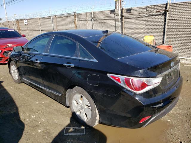 KMHEC4A43CA045224 - 2012 HYUNDAI SONATA HYBRID BLACK photo 2