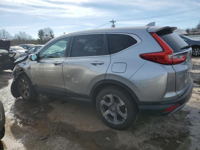 7FARW2H51KE027542 - 2019 HONDA CR-V EX SILVER photo 2