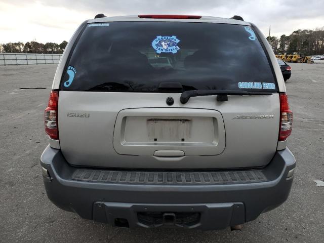 4NUDS13S072702644 - 2007 ISUZU ASCENDER S ნაცრისფერი ფოტო 6