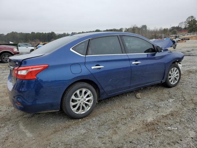 3N1AB7AP2KY353029 - 2019 NISSAN SENTRA S BLUE photo 3