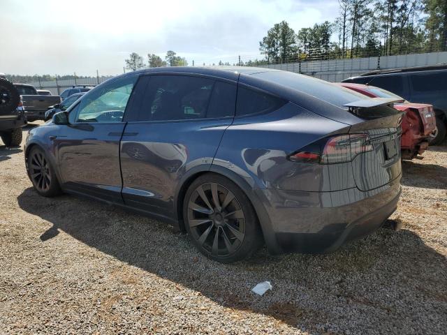 7SAXCBE60PF372838 - 2023 TESLA MODEL X GRAY photo 2