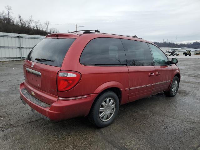 2A8GP64L67R136238 - 2007 CHRYSLER TOWN & COU LIMITED BURGUNDY photo 3