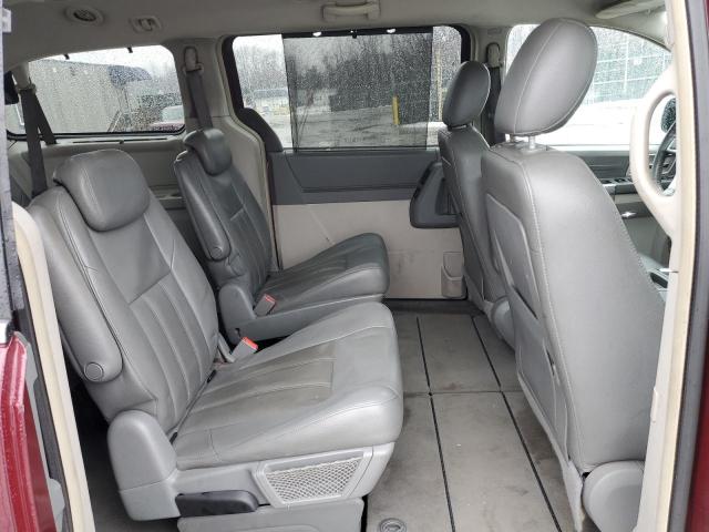 2A8HR54P28R803772 - 2008 CHRYSLER TOWN & COU TOURING BURGUNDY photo 11