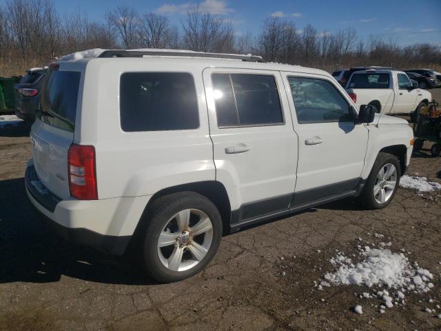 1C4NJRFB4ED660994 - 2014 JEEP PATRIOT LATITUDE WHITE photo 3