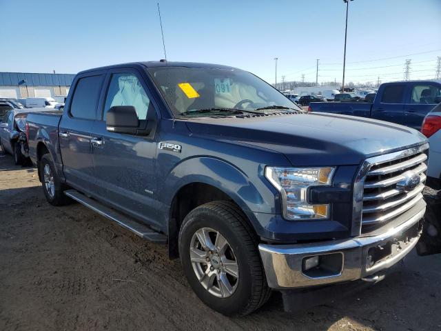 1FTEW1EP5HFA44861 - 2017 FORD F150 SUPER BLUE photo 4