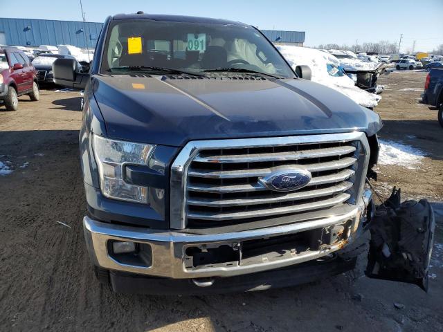 1FTEW1EP5HFA44861 - 2017 FORD F150 SUPER BLUE photo 5