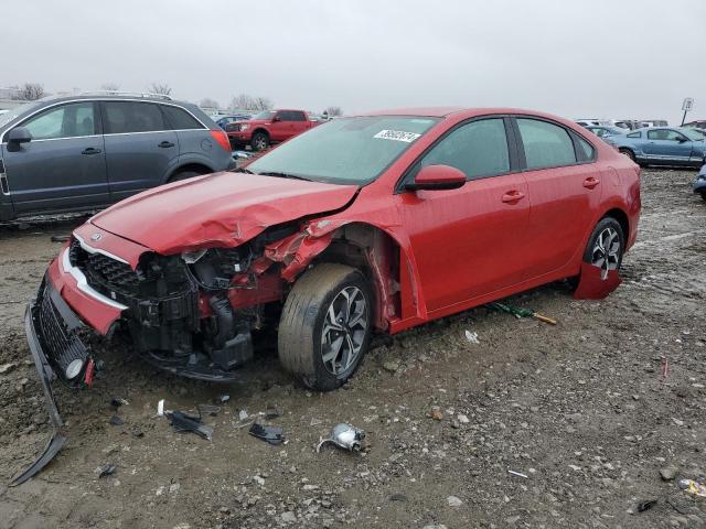 3KPF24AD8ME306759 - 2021 KIA FORTE FE RED photo 1