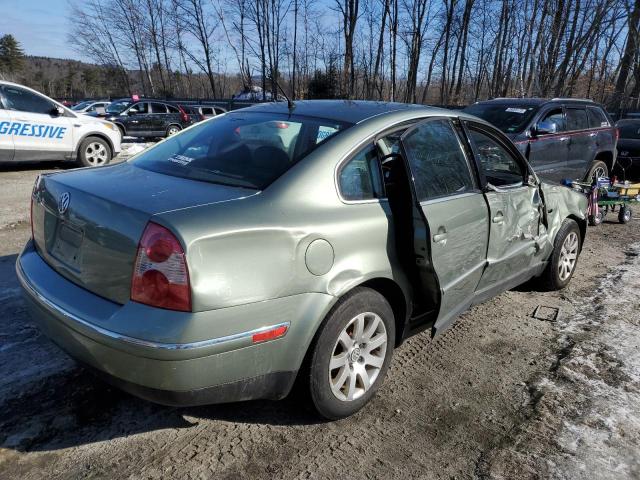 WVWPD63B73P267084 - 2003 VOLKSWAGEN PASSAT GLS GREEN photo 3