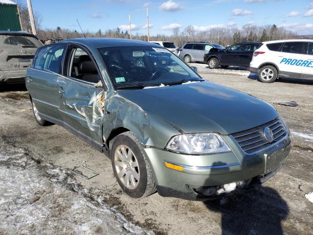 WVWPD63B73P267084 - 2003 VOLKSWAGEN PASSAT GLS GREEN photo 4