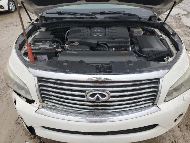 JN8AZ2NE1B9005169 - 2011 INFINITI QX56 WHITE photo 12