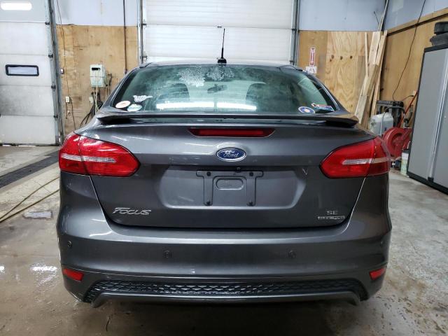 1FADP3F21FL218436 - 2015 FORD FOCUS SE GRAY photo 6