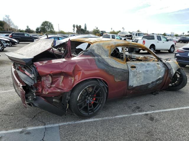 2C3CDZFJ5MH670588 - 2021 DODGE CHALLENGER R/T SCAT PACK BURGUNDY photo 3