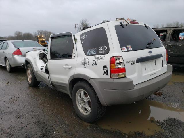 1FMYU04181KA98514 - 2001 FORD ESCAPE XLT WHITE photo 2