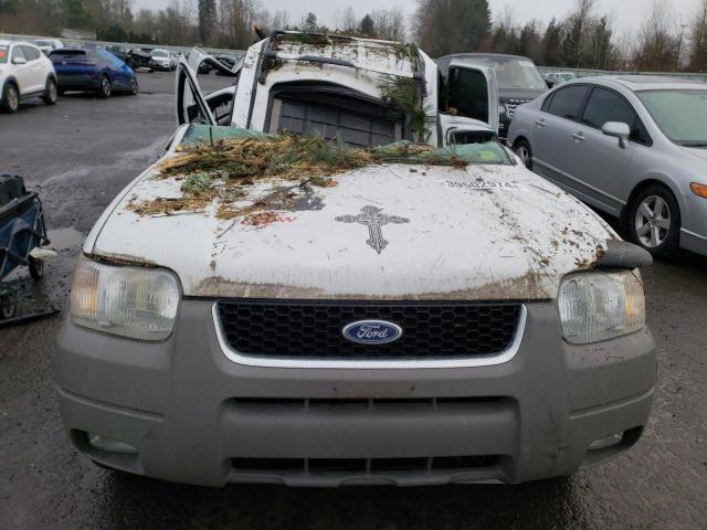 1FMYU04181KA98514 - 2001 FORD ESCAPE XLT WHITE photo 5