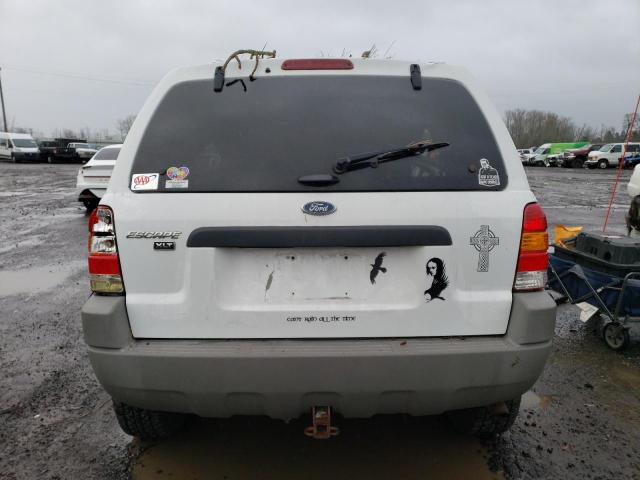 1FMYU04181KA98514 - 2001 FORD ESCAPE XLT WHITE photo 6