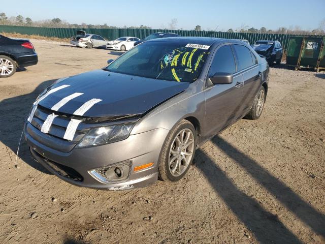 3FAHP0HA0CR439205 - 2012 FORD FUSION SE GRAY photo 1