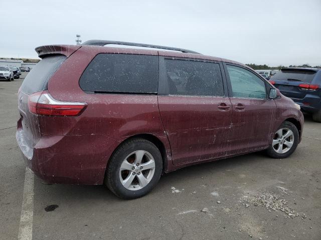 5TDKK3DC8FS583156 - 2015 TOYOTA SIENNA LE RED photo 3