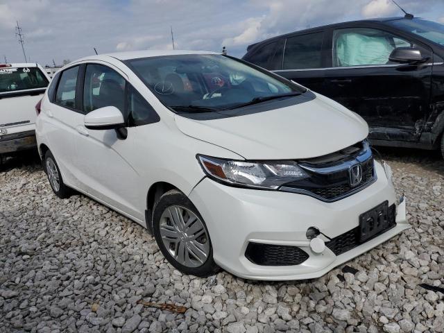 3HGGK5H42KM726358 - 2019 HONDA FIT LX WHITE photo 4