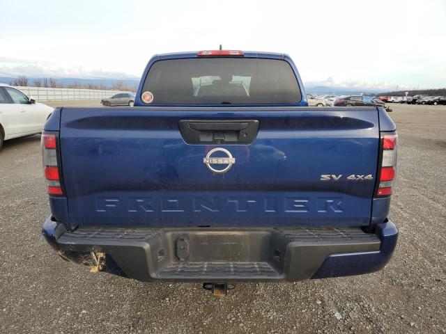 1N6ED1EK2NN690691 - 2022 NISSAN FRONTIER S BLUE photo 6