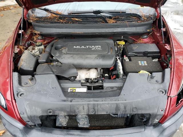 1C4PJMBB2EW159155 - 2014 JEEP CHEROKEE TRAILHAWK BURGUNDY photo 11