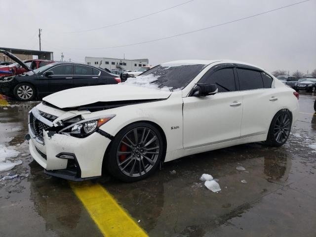 JN1FV7AP5KM760701 - 2019 INFINITI Q50 RED SPORT 400 WHITE photo 1