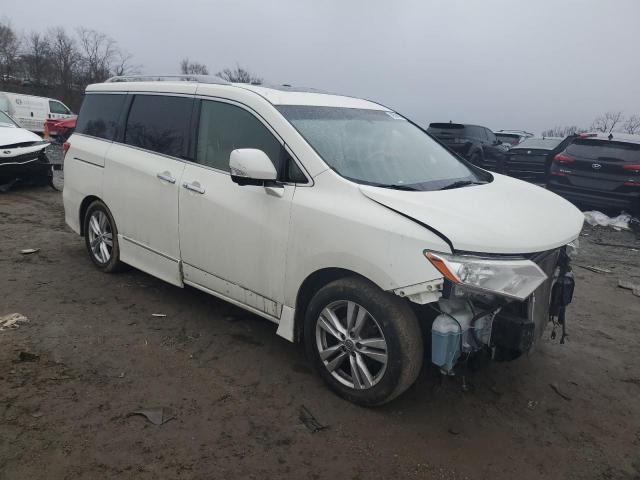 JN8AE2KP2D9067829 - 2013 NISSAN QUEST S WHITE photo 4