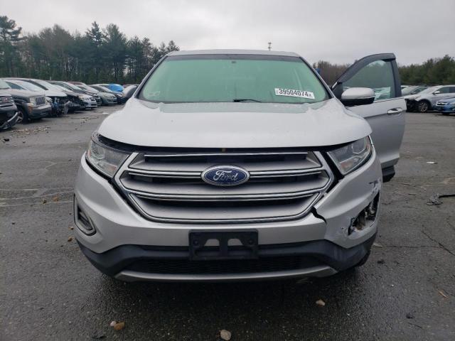 2FMPK4J81JBB47217 - 2018 FORD EDGE SEL SILVER photo 5