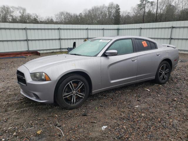 2C3CDXJG1EH224326 - 2014 DODGE CHARGER SXT SILVER photo 1