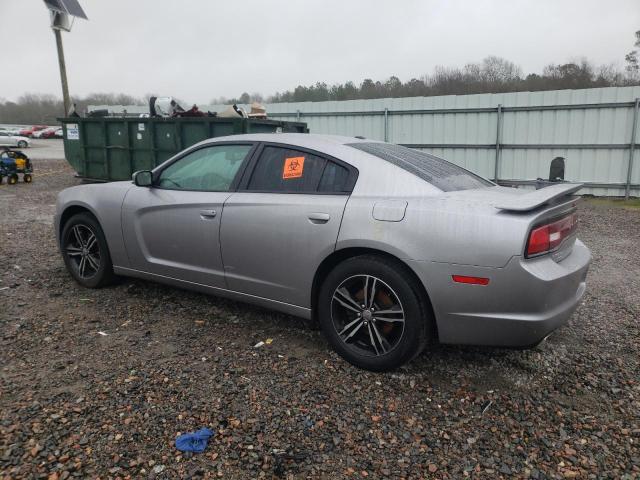 2C3CDXJG1EH224326 - 2014 DODGE CHARGER SXT SILVER photo 2