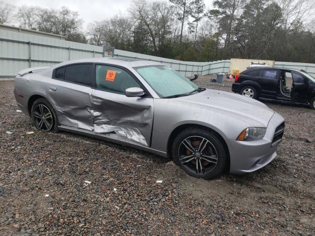 2C3CDXJG1EH224326 - 2014 DODGE CHARGER SXT SILVER photo 4