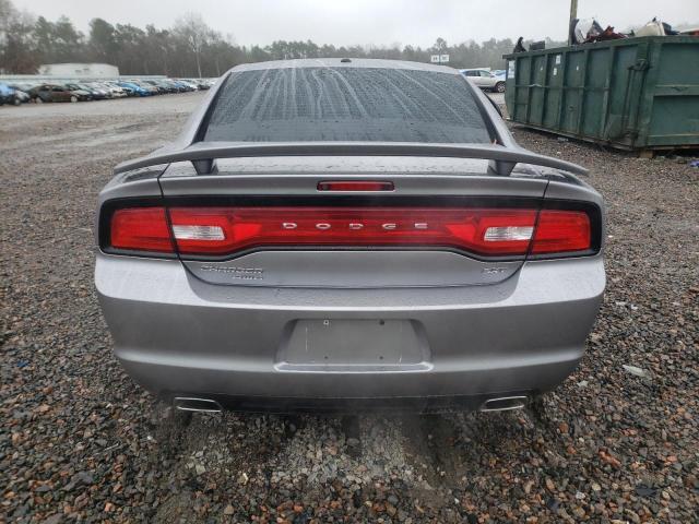 2C3CDXJG1EH224326 - 2014 DODGE CHARGER SXT SILVER photo 6