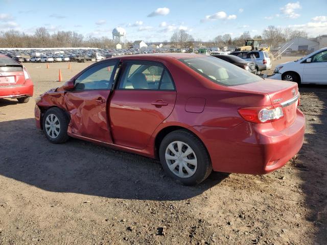 JTDBU4EEXB9143190 - 2011 TOYOTA COROLLA BA RED photo 2