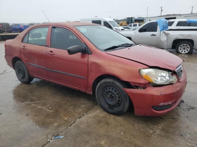 1NXBR32E37Z841785 - 2007 TOYOTA COROLLA CE RED photo 4