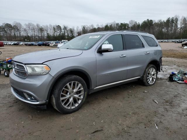 1C4RDJEG2EC508533 - 2014 DODGE DURANGO CITADEL SILVER photo 1