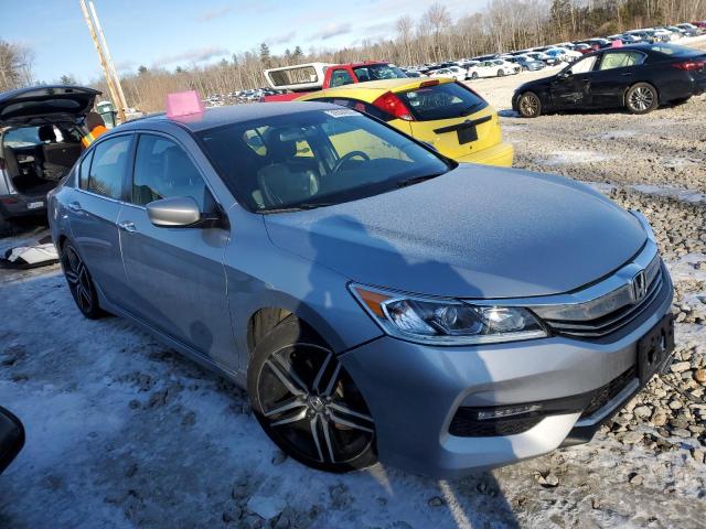 1HGCR2F1XHA058929 - 2017 HONDA ACCORD SPORT SPECIAL EDITION GRAY photo 4