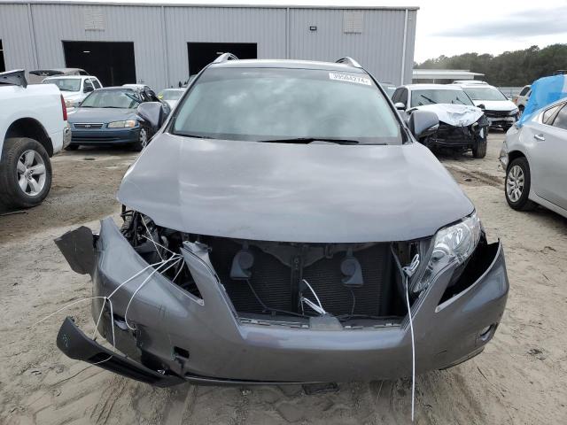 2T2ZK1BA3CC065783 - 2012 LEXUS RX 350 CHARCOAL photo 5